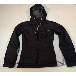 Betty Rides by Burton Women’s Insulated Snowboard Jacket Black Gray Size M